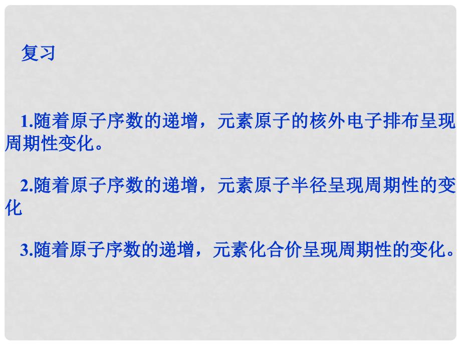 四川省成都市美视国际学校高中化学 第一单元 课时3 元素周期表课件 苏教版必修2_第2页