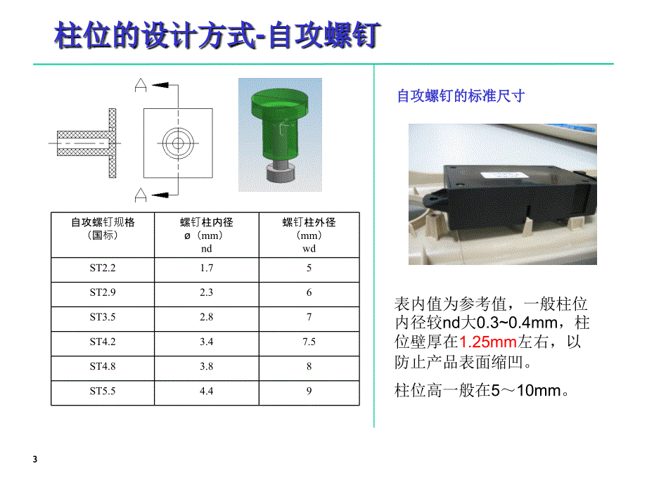 塑料件卡扣等设计标准模块自创推荐新人学习_第3页