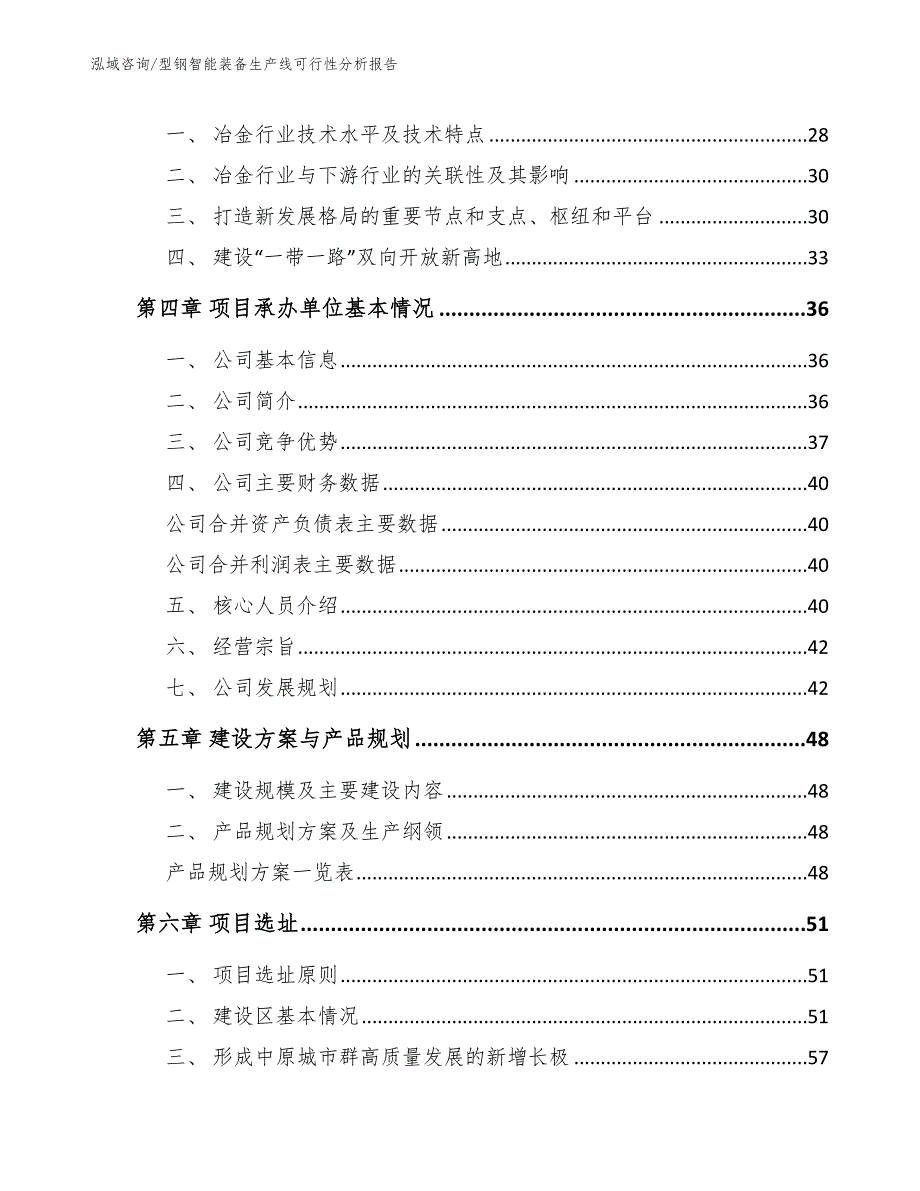 型钢智能装备生产线可行性分析报告（范文参考）_第3页