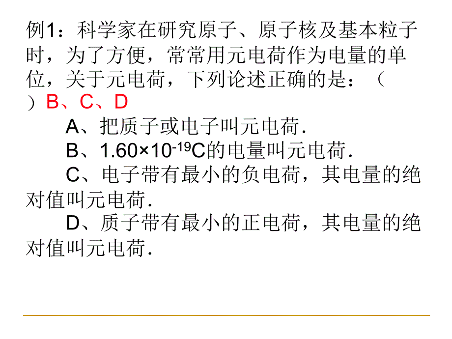 人教版高二物理选修311.2库仑定律课件共16张PPT_第2页