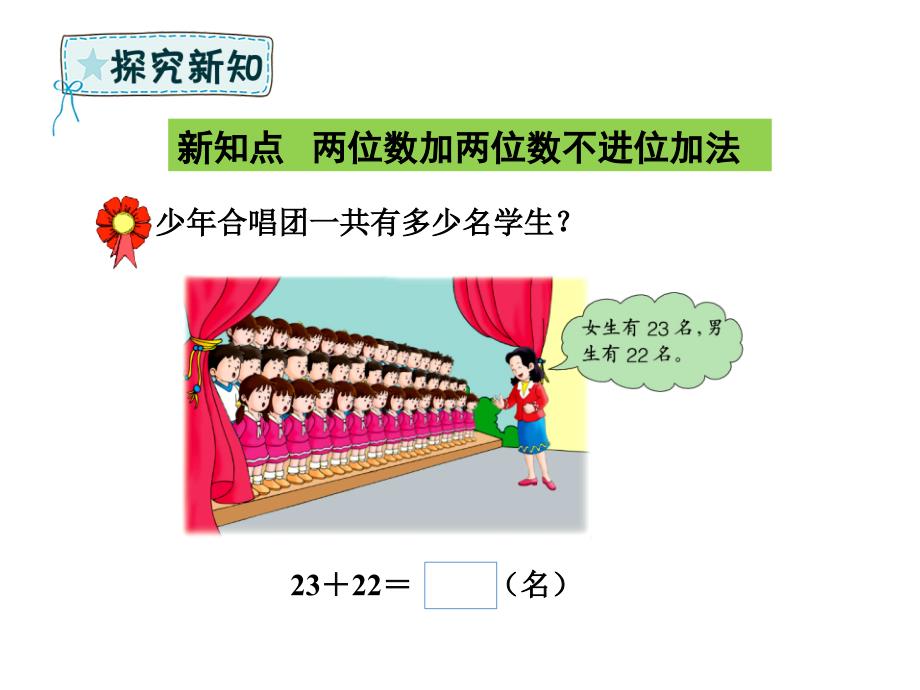 一年级下册数学课件7.1两位数加两位数不进位冀教版共14.ppt_第3页