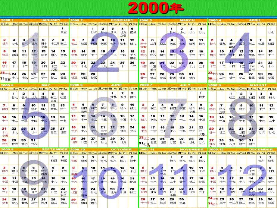 北师大版数学三年级上册《年月日》课件_第3页