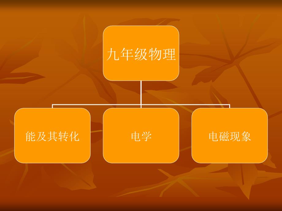 九年级物理知识结构_第2页