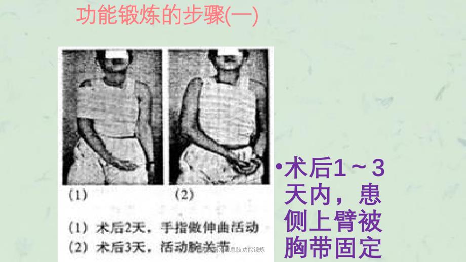 乳腺癌术后患肢功能锻炼课件_第4页