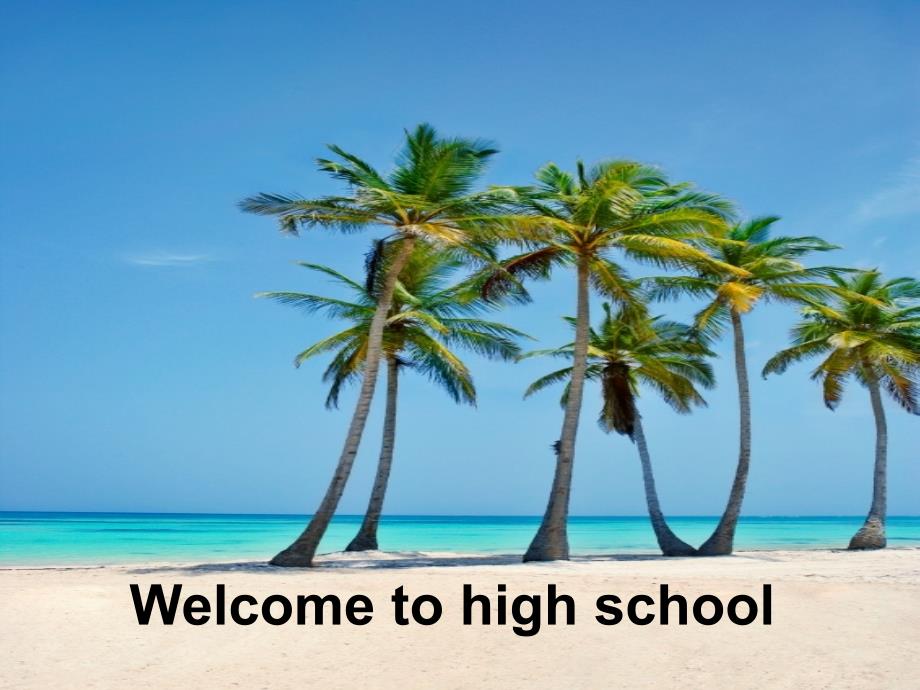 Welcometohighschool_第1页