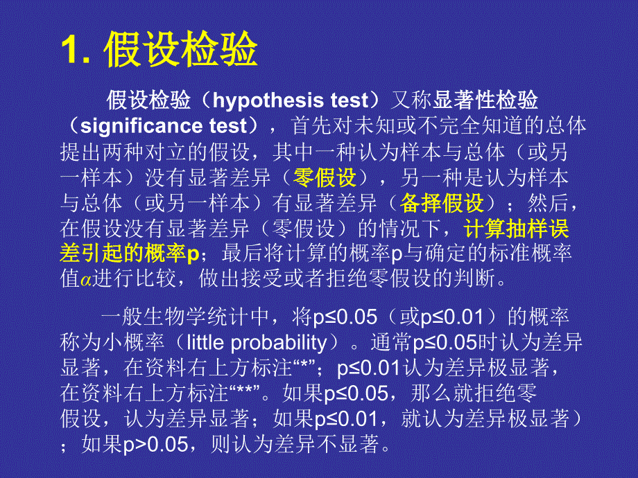 生物统计学课件：第4章 统计推断_第2页