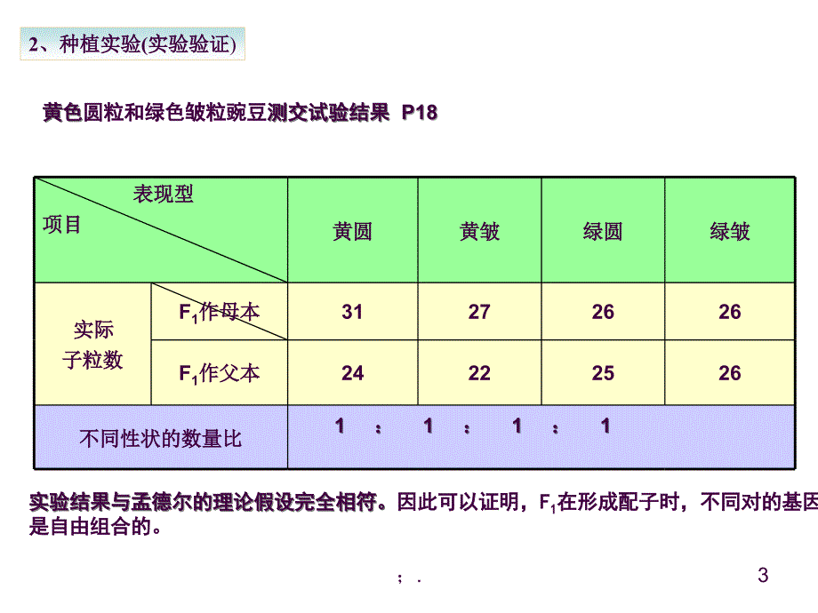 1.2自由组合定律高三用ppt课件_第3页