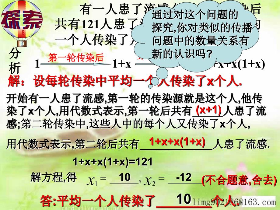 数学：实际问题与一元二次方程课件(第一课时)(人教版九年级上)_第4页