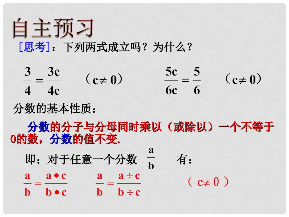 八年级数学上册 1.1 分式（二）教学课件 （新版）湘教版_第4页