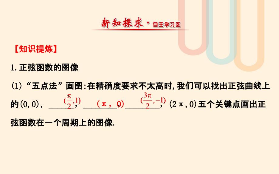 高中数学第一章三角函数1.5正弦函数的图像与性质课件2北师大版必修_第2页