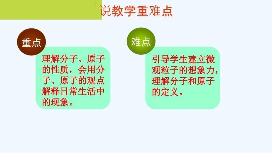 化学人教版九年级上册《分子和原子》说课课件.ppt_第5页