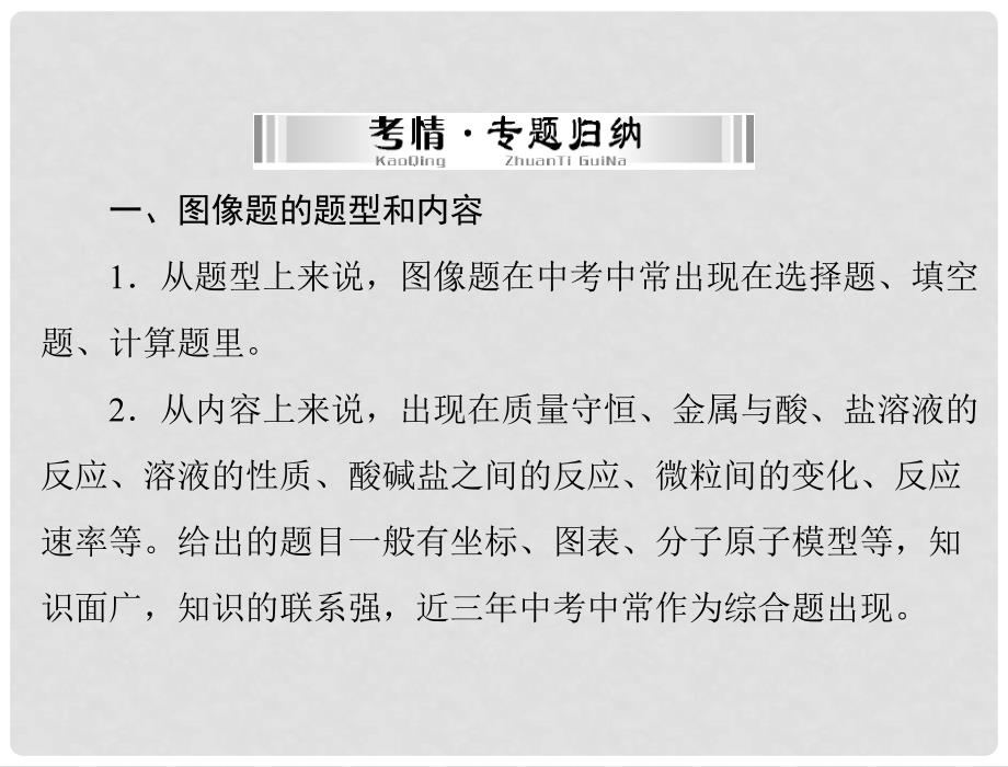 中考化学 第二部分 专题四 图像题课件_第2页