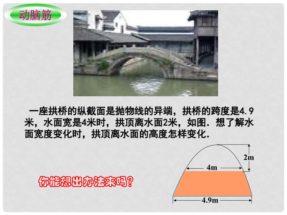 九年级数学下学期第二十六章二次函数的应用课件人教版_第2页