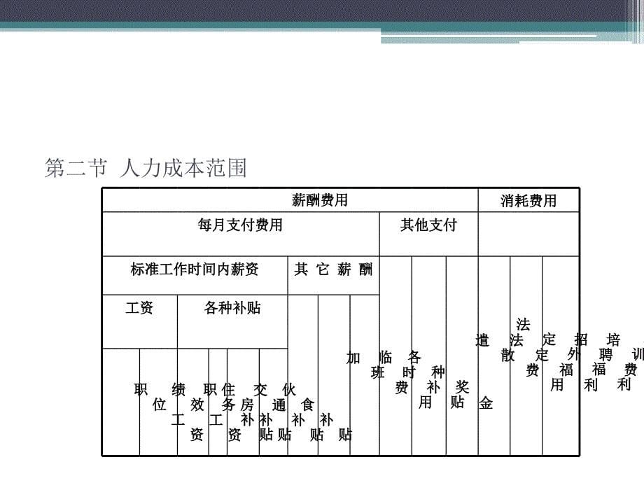 人力资源成本分析经典教材薪酬_第5页