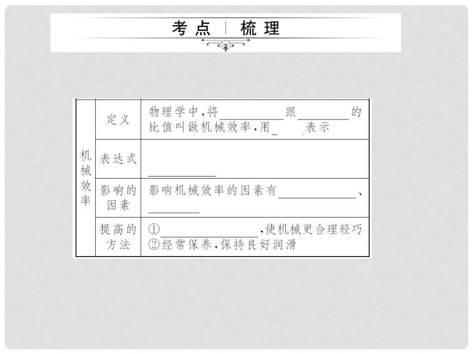 中考物理总复习 第13章 功 功率 机械效率课件 新人教版_第5页