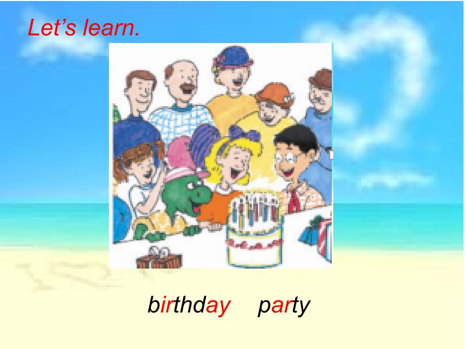 三年级英语上册 Unit 4 Family lesson23 happy birthday课件 冀教版（三起）_第4页