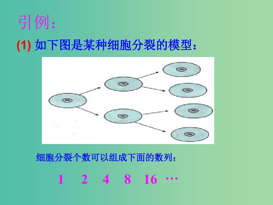 陕西省石泉县高中数学 第一章 数列 1.3.1 等比数列课件 北师大版必修5.ppt_第3页