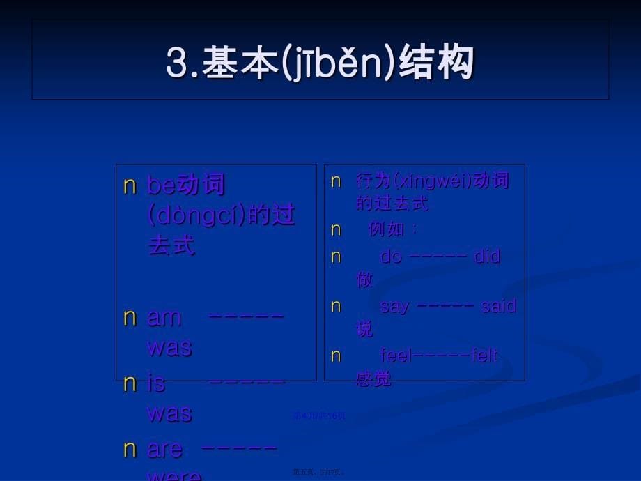 therebe句型过去式学习教案_第5页