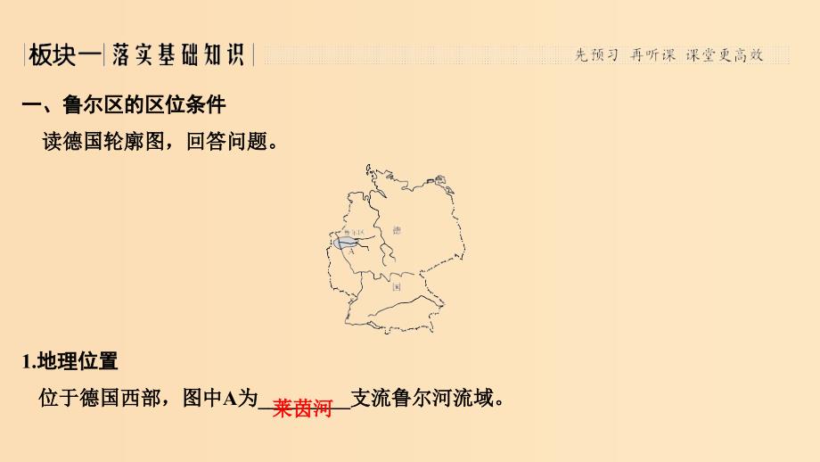 2019版高考地理大一轮复习 第十单元 区域可持续发展 第29讲 德国鲁尔区的探索课件 中图版.ppt_第2页