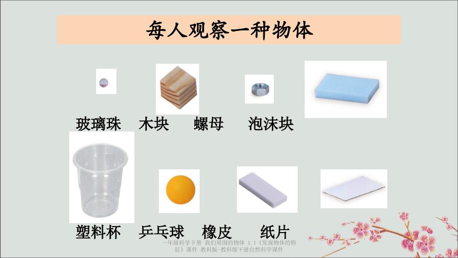 最新一年级科学下册我们周围的物体1.1发现物体的特征课件教科版教科级下册自然科学课件_第4页