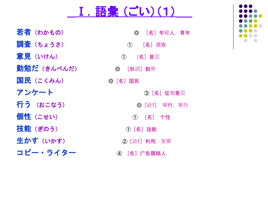 标准日本语初级课件43_第3页