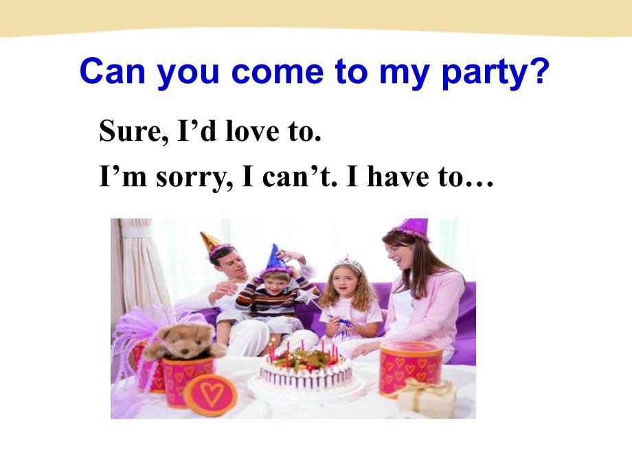 2013最新版新目标英语八年级上期Unit__9__Can_you__come__to__my_party全单元课件_第3页