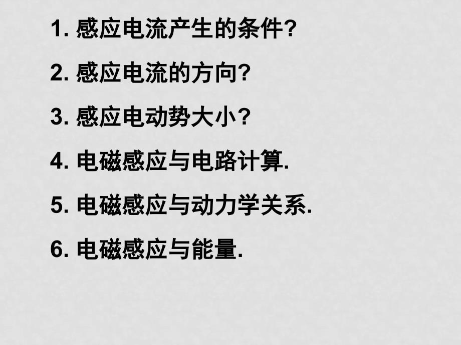 高二物理选修3 电磁感应 课件_第2页