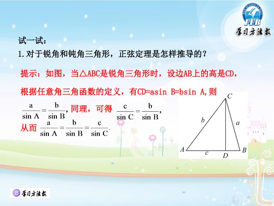 1.1.1正弦定理_第4页