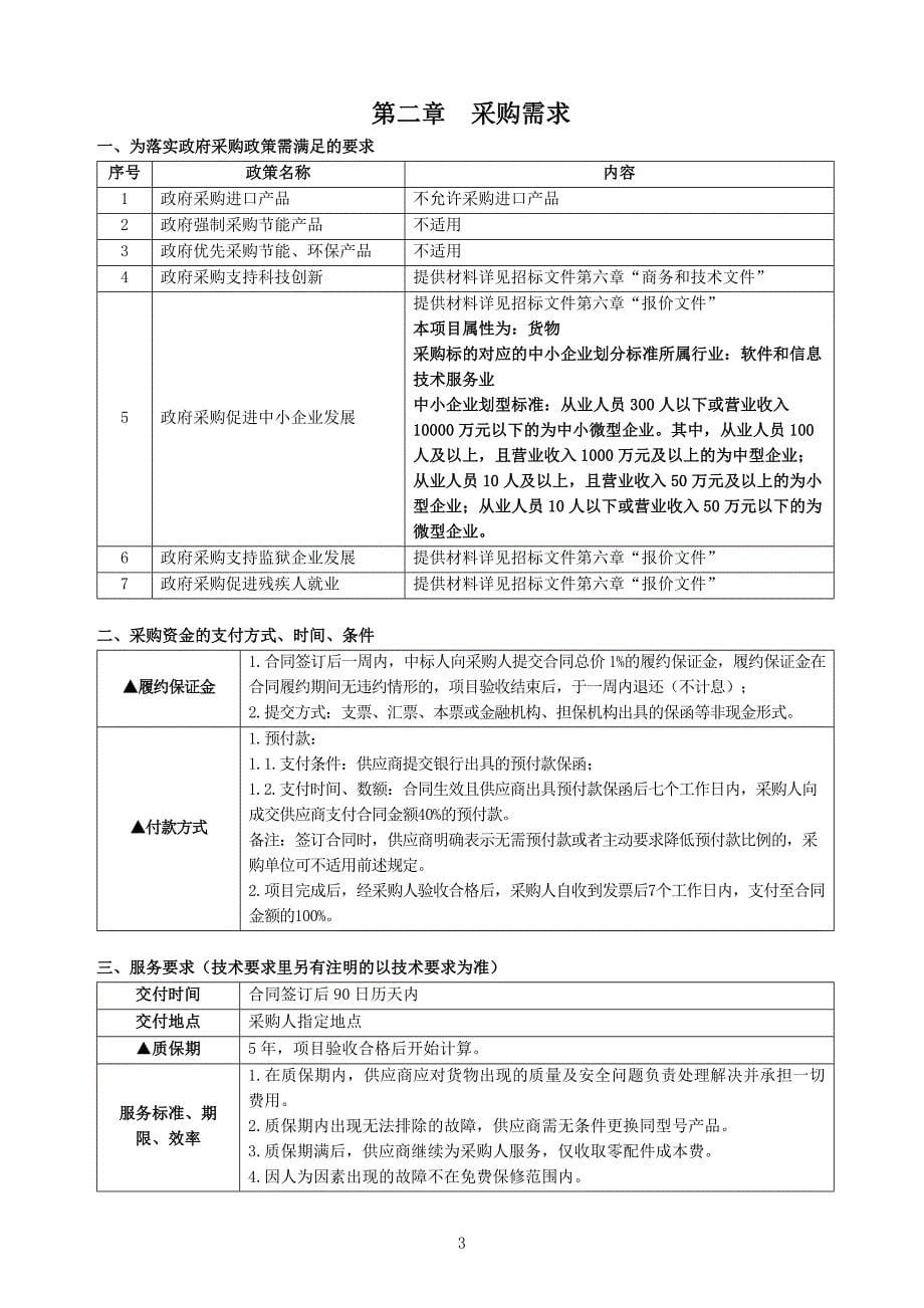 金融职业学院零信任可信安全接入招标文件_第5页