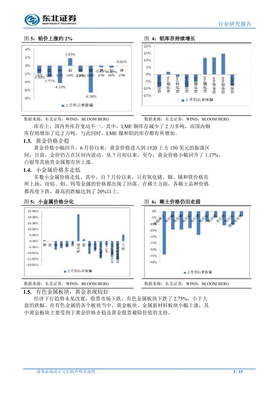 有色金属行业8月月报政策破局在即黄金或将受益0825_第3页