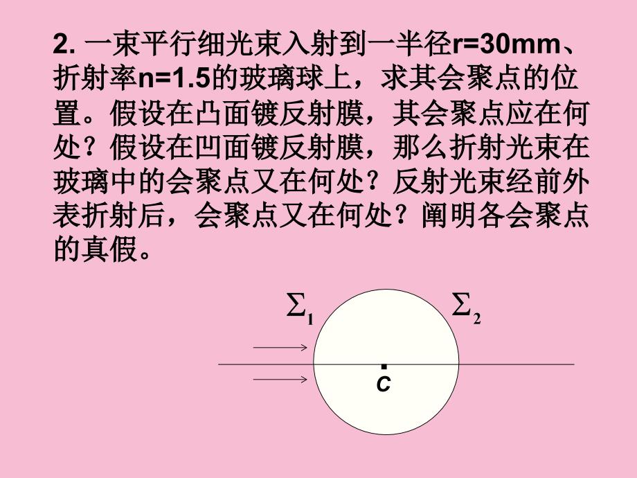 工程光学第一章习题及解答ppt课件_第3页