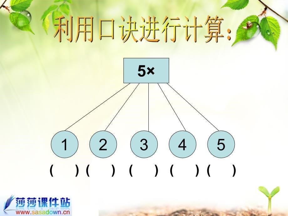 5的乘法口诀课件_第5页