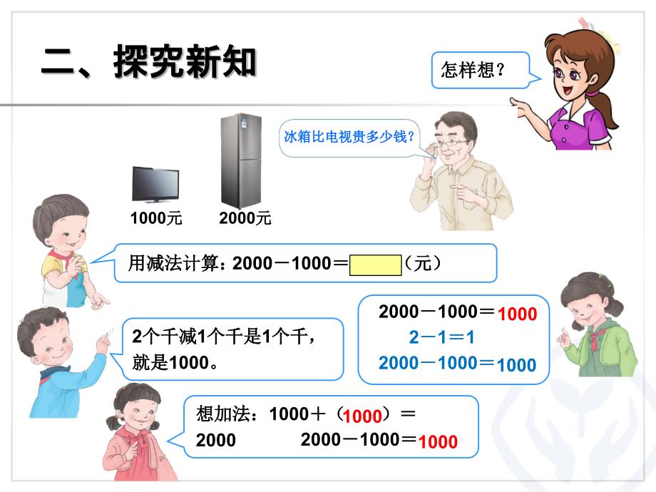 二年级下册整千数加减整千数_第4页