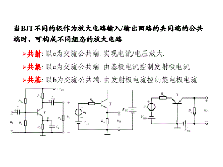 晶体管放大电路的三种接法_第4页