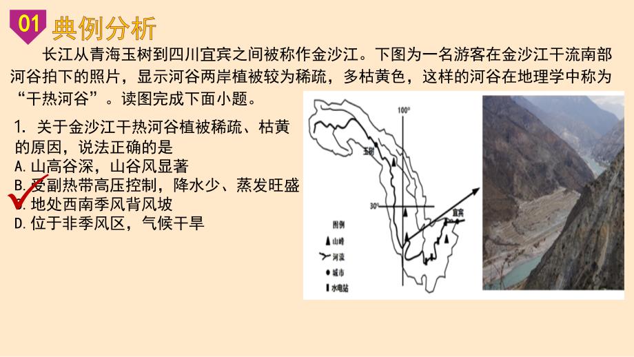 【高中地理】干热河谷 2023年高三地理微难点突破精准课件_第2页