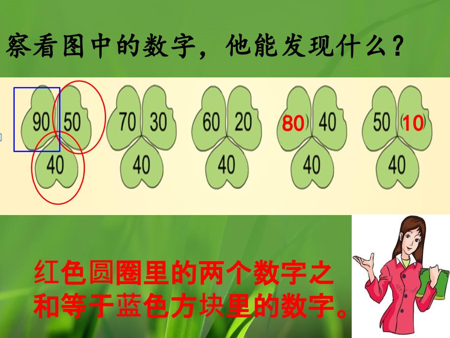 二年级上册数学第八单元找规律数字2ppt课件_第2页