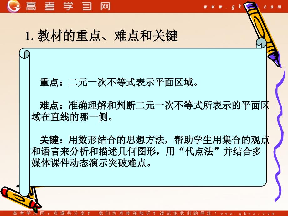 高中数学《二元一次不等式表示平面区域》课件1（16张PPT）（北师大版必修5）_第3页