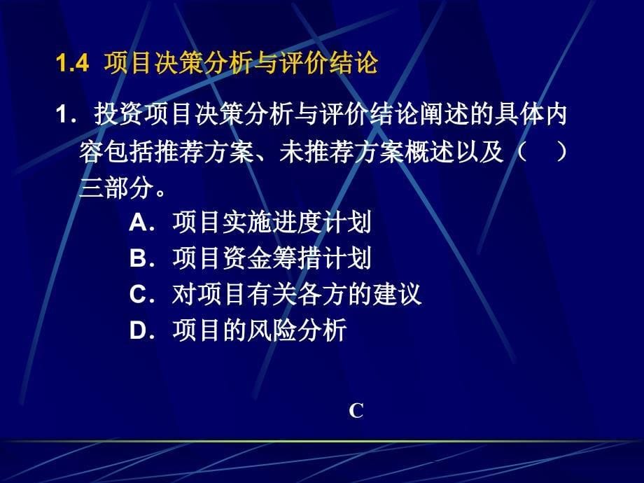 项目决策分析与评价_第5页