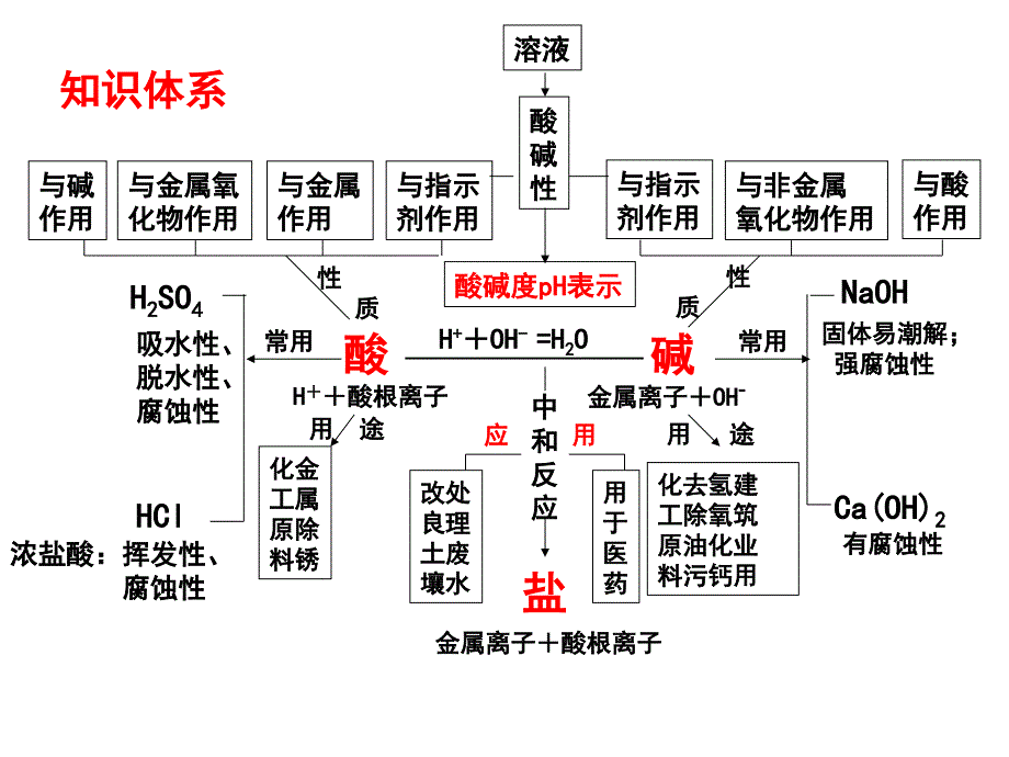 初中三年级化学下册第十单元酸和碱单元复习与测试第一课时课件_第3页