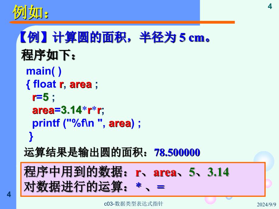 c03数据类型表达式指针课件_第4页