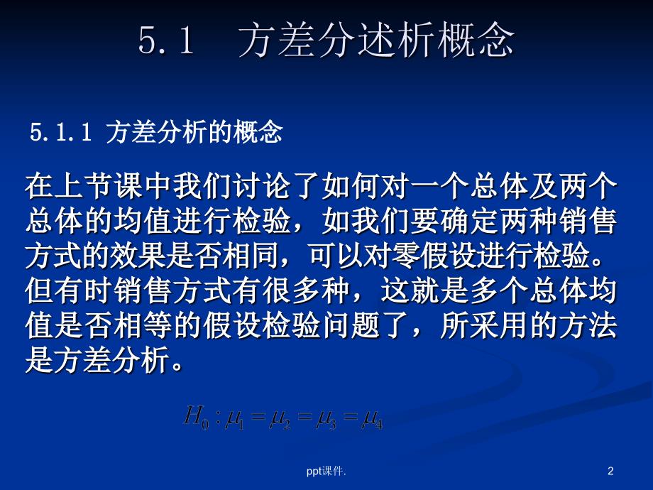 SPSS单因素和多因素方差分析法ppt课件_第2页