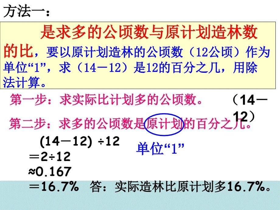 新人教版六年级数学上册《用百分数解决问题例3课件[1]_第5页