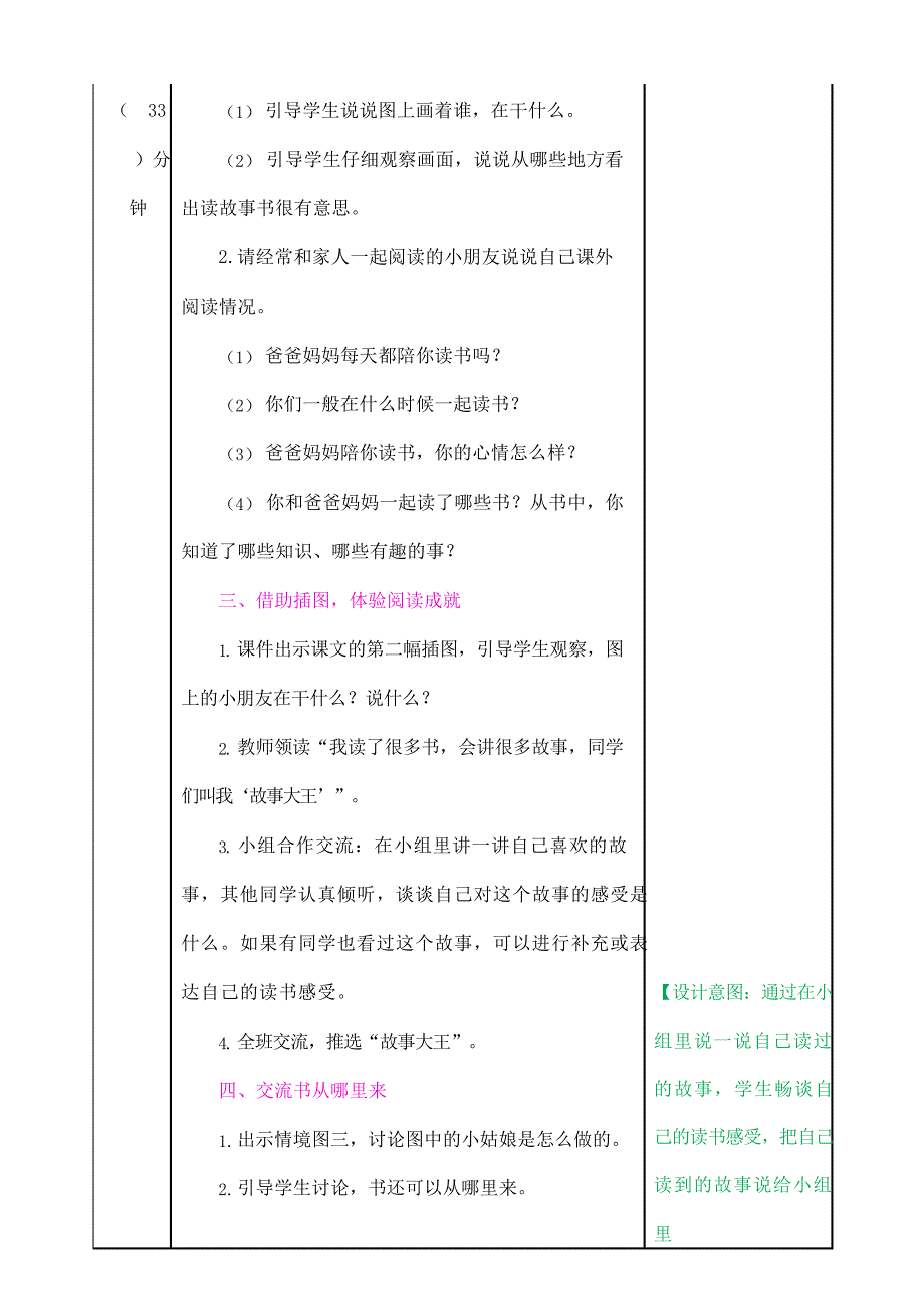 人教部编版语文一年级上册《快乐读书吧读书真快乐》教案教学设计小学优秀公开课_第2页