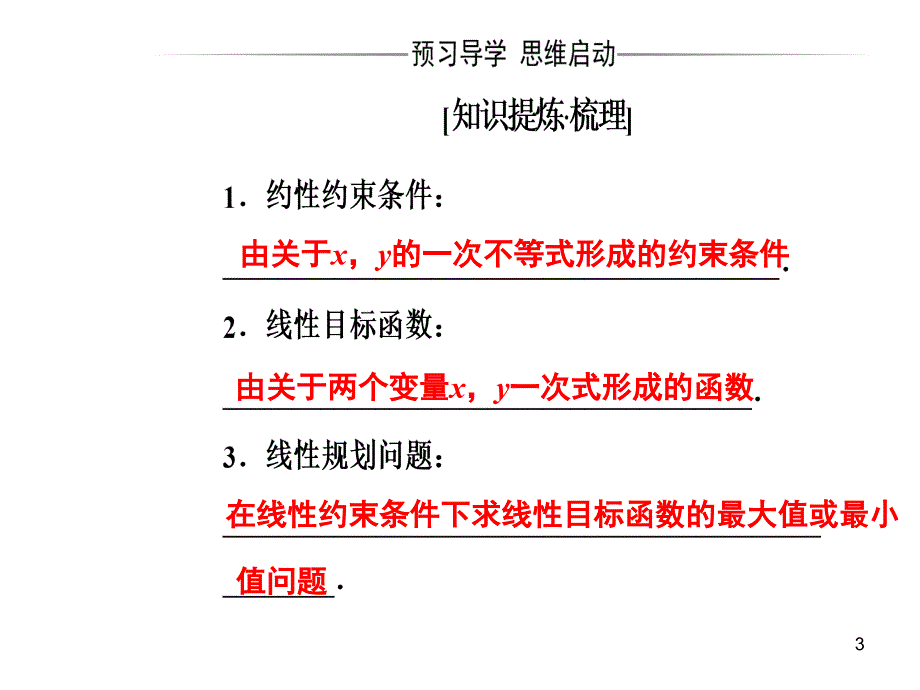 简单线性规划课堂PPT_第3页