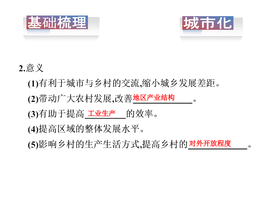 【步步高】高中地理（湘教版）大一轮复习讲义：必修2 第二章 第2讲城市化过程与特点及其对地理环境的影响（ 高考）_第4页