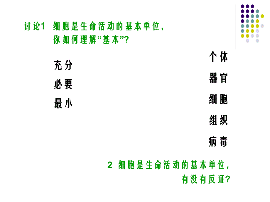 细胞生物学教学课件：第二章 细胞的统一性与多样性_第4页