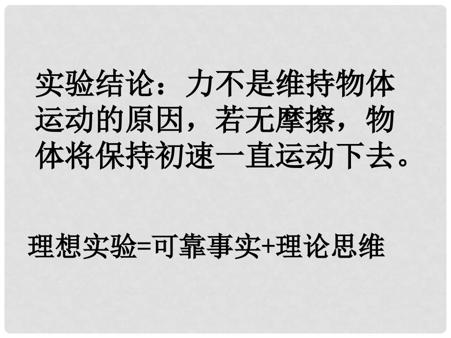 高中物理牛顿第一定律课件鲁教版必修一_第4页