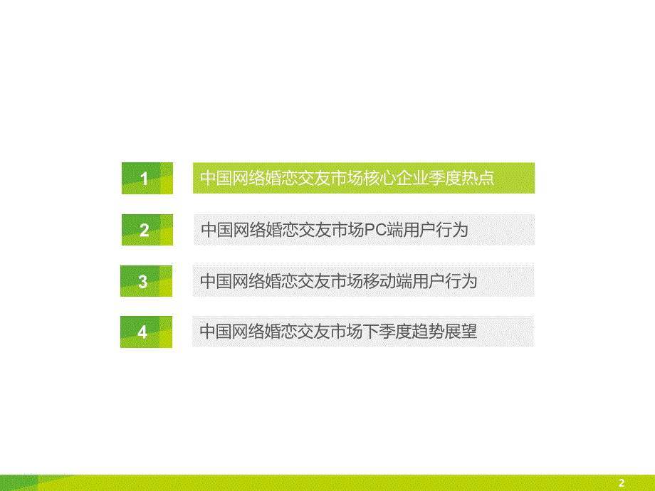 Q3中国网络婚恋行业季度监测报告_第2页