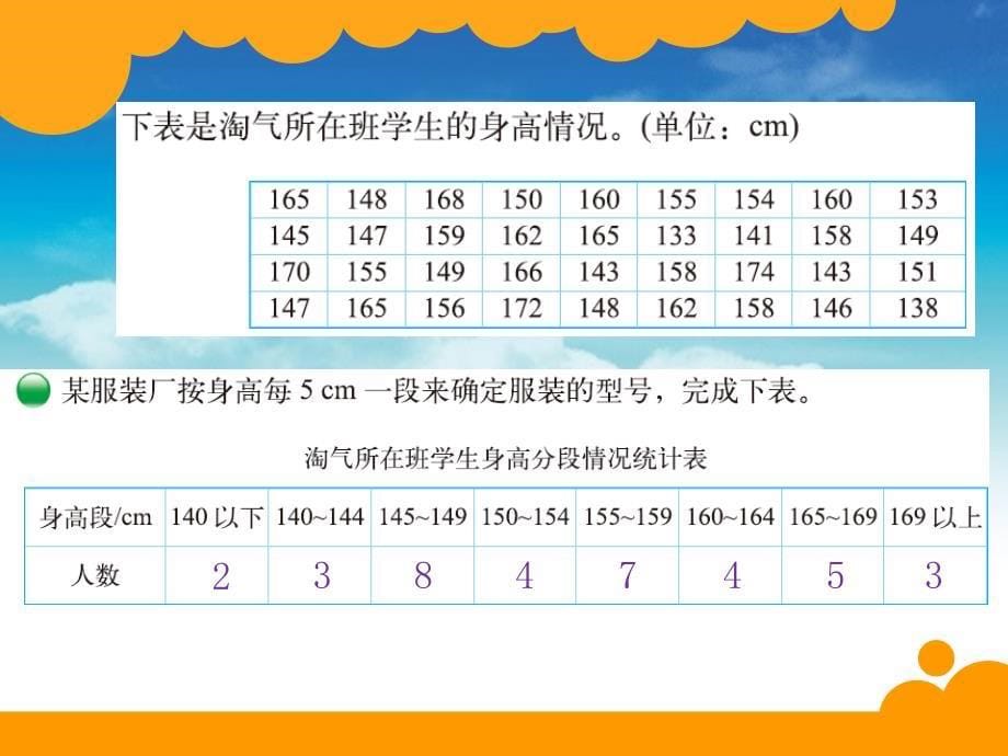 【北师大版】数学六年级上册：第5单元身高的情况ppt课件1_第5页