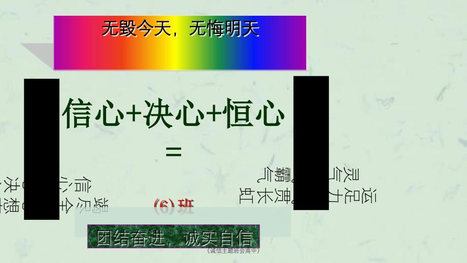 诚信主题班会高中课件_第1页